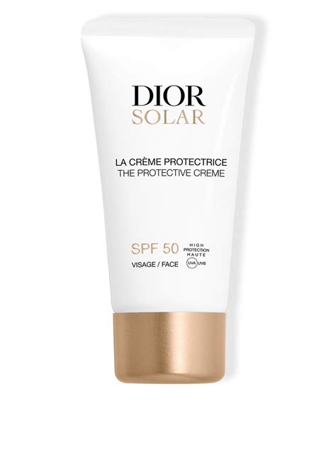 dior solar la crème protectrice visage spf 50|dior solar sunscreen.